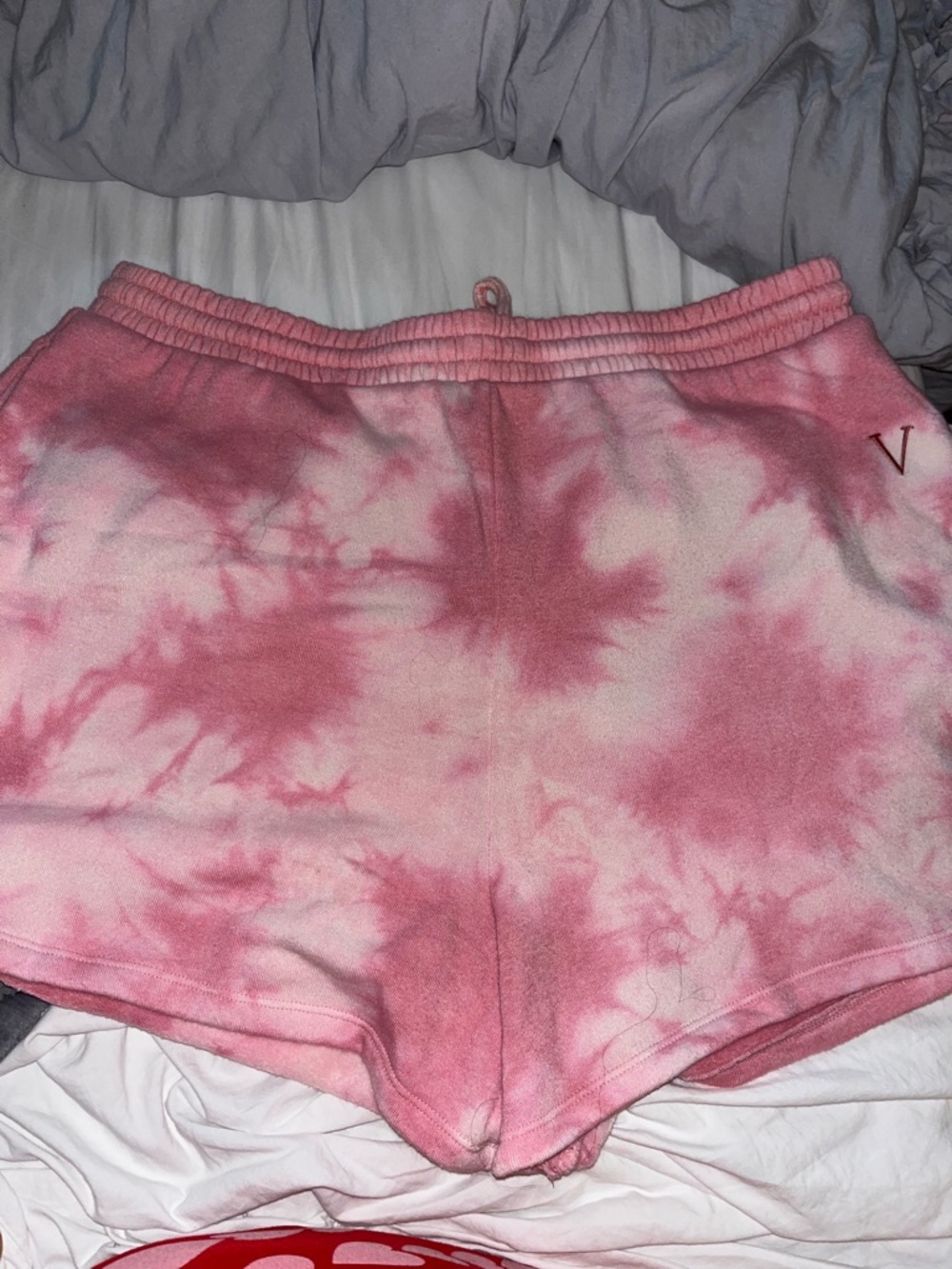 Victoria’s Secret Tie-Dye Pink Lounge Shorts Sz L